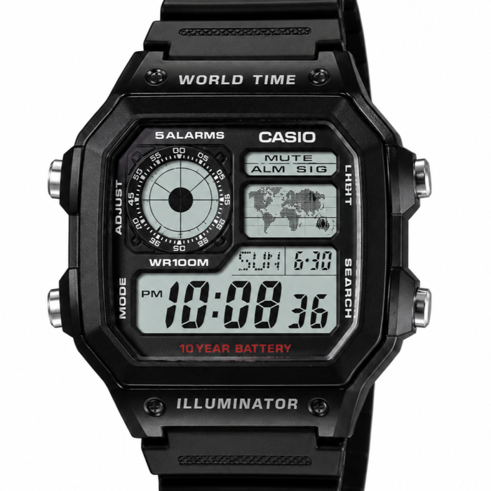 ساعت مردانه کاسیو CASIO AE-1200WH-1AVDF - Image 2
