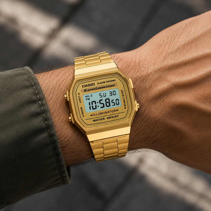 ساعت مردانه کاسیو CASIO A168WG-9WD - Image 4