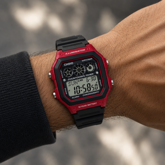 ساعت مردانه کاسیو CASIO AE-1300WH-4AVDF - Image 4