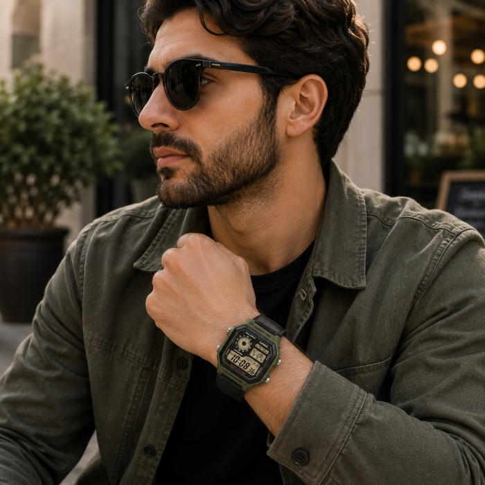 ساعت مردانه کاسیو CASIO AE-1200WHB-3B - Image 5